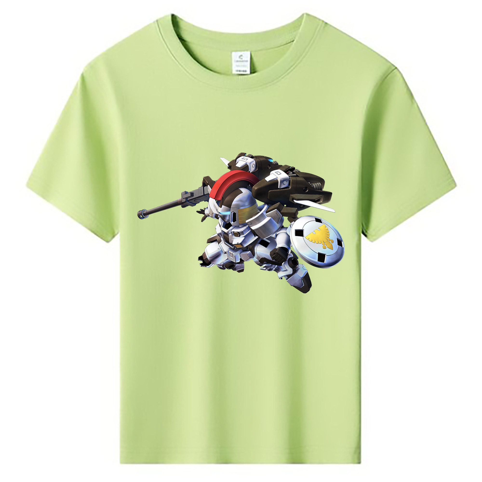 （画像用） 機動戦士ガンダム Mobile Suit Gundam 綿100％キッズTシャツ（フロントプリント）